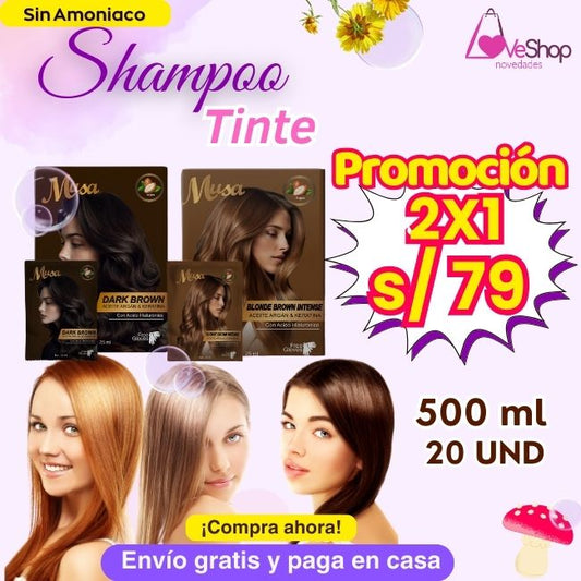 SHAMPO TINTE SACHET X10 UNI MUSA