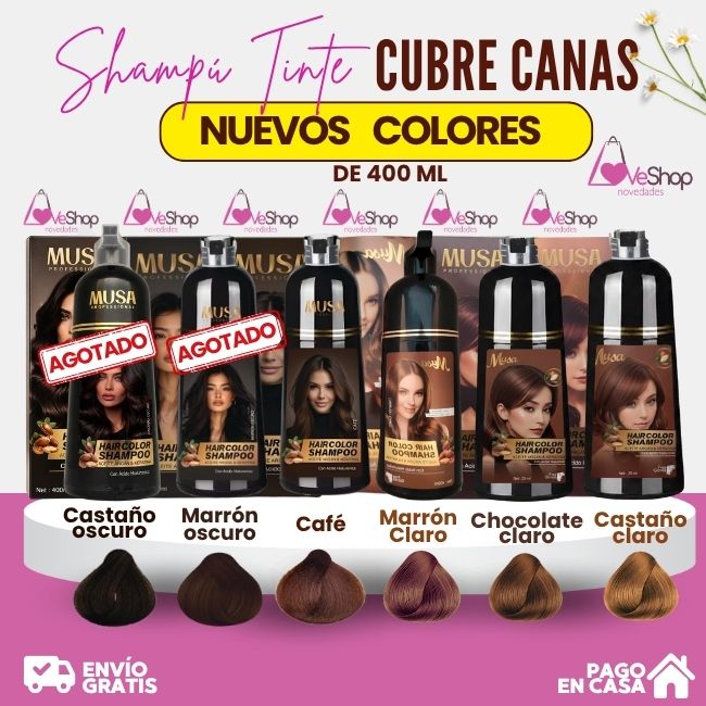 TRÍO CAPILAR COMPLETO (SHAMPOO TINTE + SHAMPOO ROMERO + ACONDICIONADOR DE ROMERO)