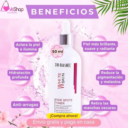 SERUM BLANQUEADOR DR RASHELL 50ml