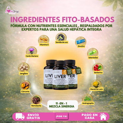 LIVER CLEANSE DETOX ( DESINTOXICA TU HÍGADO NATURALMENTE)