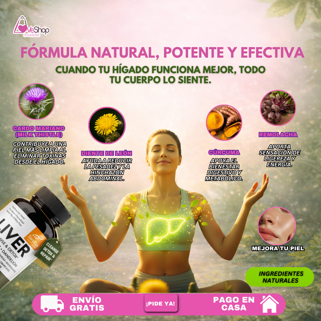 LIVER CLEANSE DETOX ( DESINTOXICA TU HÍGADO NATURALMENTE)